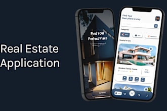 create a real estate listing app, property listing app like zillow, redfin