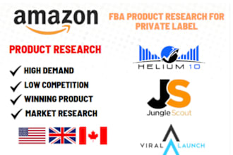 do amazon fba product research for private label