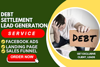 debt settlement debt relief lead debt consolidation debt relief lead generation