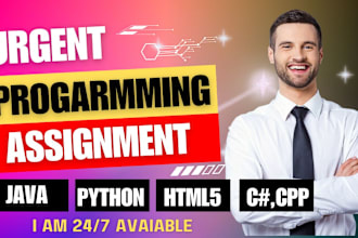 be your python and PHP java for cpp, assignments