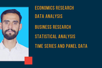 do economics analysis and data analysis