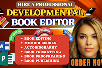proofread edit format memoir autobiography fiction children nonfiction book