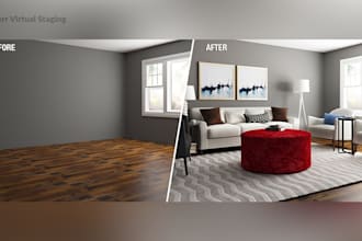 do realistic virtual staging for your listing