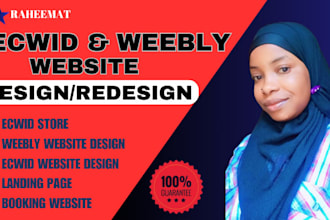 design or redesign weebly website design weebly redesign ecwid website design