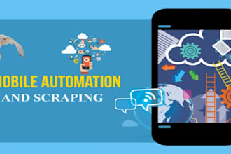 develop an android app automation bot base on your requirements