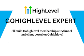 build an engaging gohighlevel membership site, funnels and client portal