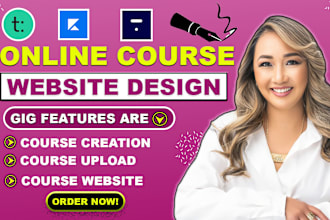 do online course website, teachable, thinkific, kajabi, samcart sales funnel