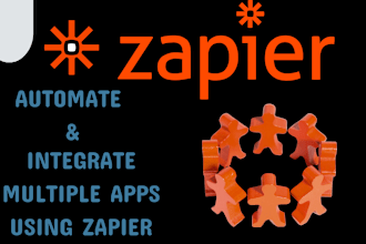set up or fix zapier integration, integromat webhook, automate workflows, API