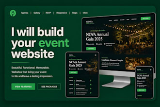build a wordpress event website with ticket sales, rsvp and qr tickets