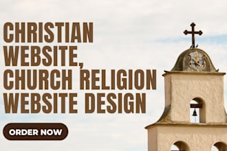 build church religion website, christian website, sermons and donation website