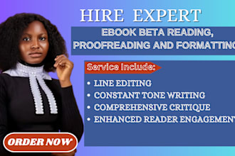 do your beta reading manuscript, fiction, fiction, self help ebook edit my ebook