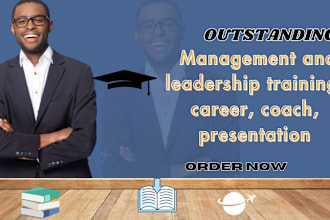 give management and leadership training, career, coach, presentation,