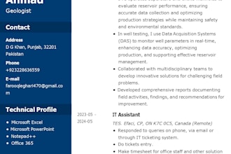 make professional CV and resume