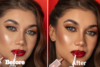 do high end photo retouching skin retouching and beauty retouch like a pro