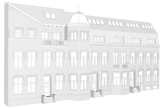 create detailed 3d printable models of buildings or houses