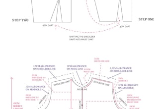 make detailed sewing patterns