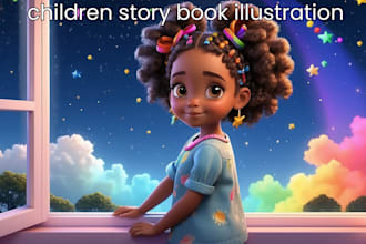 illustrate children story book illustration children story book illustration