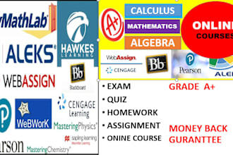 assist in calculus, algebra, mathematics, statistics class