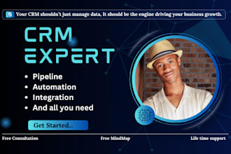 implement CRM solution with bitrix24 bitrix  zoho automation hubspot automation