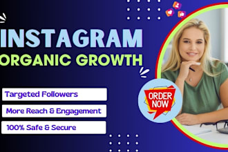 promote manage and grow your instagram profile organically