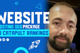 build a website boosting seo package, quality backlinks