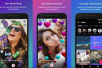 develop series streaming app, live streaming app, music streaming app