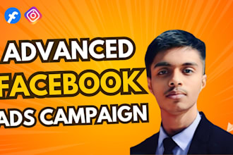 be an expert in facebook ads campaigns and instagram ads campaigns for sales