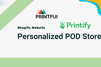 build print on demand product personalizer shopify store