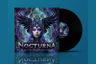 design unique metal album cover or single cover artwork