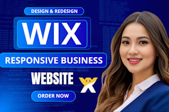 build wix website redesign wix website design wix business website development
