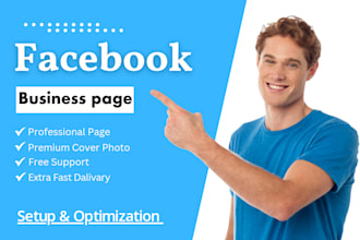 create and set up a facebook fan or business page