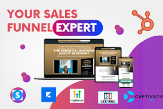 do systeme io sales funnel, captivation hub, klaviyo, funnelish, gohighlevel