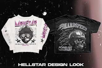 design you modern futuristic and vintage for your brand