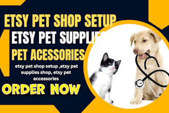do etsy pet shop setup ,etsy pet supplies shop, etsy pet accessories