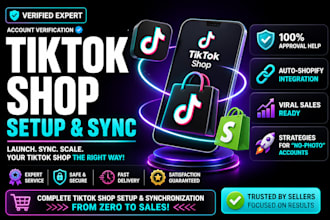 setup tiktok shop for viral sales and automated dropshipping