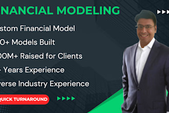 develop financial statement, projection, forecast, financial model for startups