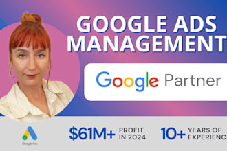 set up and manage 4x to 22x roas google ads PPC campaigns