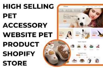 build stunning shopify pet accessories pet supply shopify dropshipping store