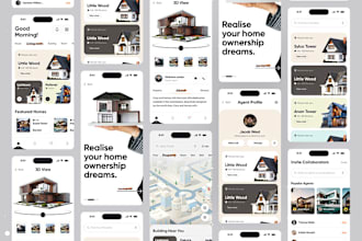 build a real estate app, property search apps, real estate agent app,
