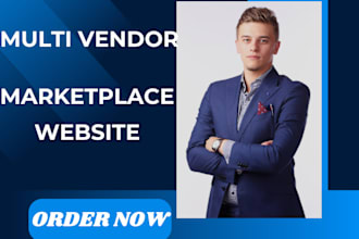 develop wordpress multi vendor marketplace ecommerce website marketplace website