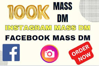 send instagram mass dm, facebook mass dm, discord mass dm bulk sms direct sms