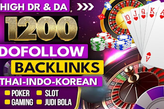 create thailand korea singapore hong kong indonesia high tf DR da SEO backlinks
