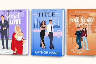 design a book cover or ebook cover