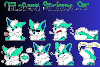 animated telegram, crypto sticker pack, animated gifs, meme coin stickers