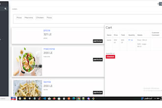 develop PHP laravel and vue js application