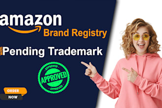 do amazon brand registry with pending trademark