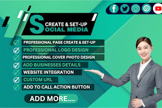 create professional facebook page design and setup service