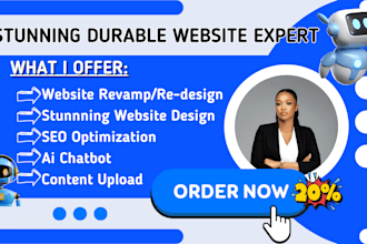 design durable durable ai 10 web ai website ecommerce website for your business