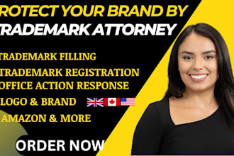 be your licensed US, canada, trademark registration, trademark attorney, amazon