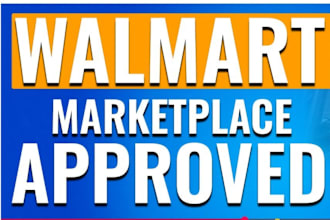 approve and setup to live your walmart seller store, dropshipping and management